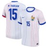 Maillot de Supporter France M. Thuram 15 Extérieur Euro 2024 Pour Homme